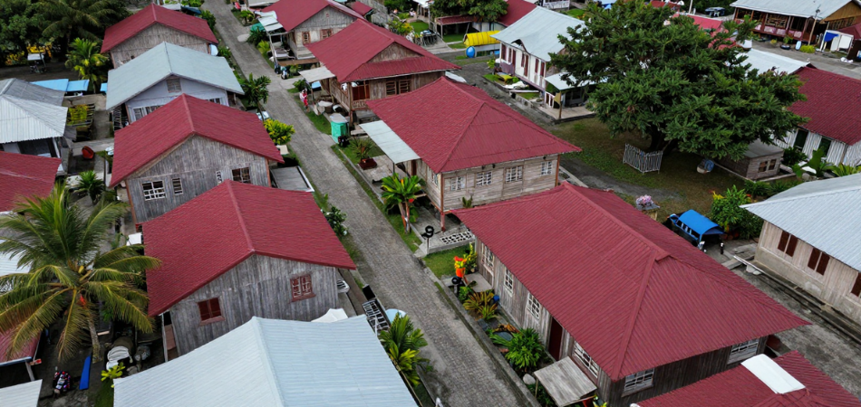 Peta lokasi kampung